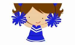 Cheerleader Clipart Elementary - Cheerleader Clipart Png ...