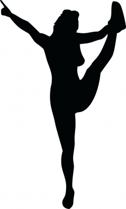 Cheerleader Jumping Silhouette at GetDrawings.com | Free for ...