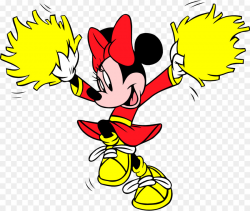 Minnie Mouse Mickey Mouse Daisy Duck Cheerleading Clip art ...