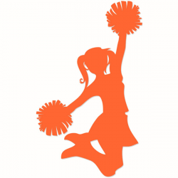 Cheerleader Clipart Silhouette at GetDrawings.com | Free for ...