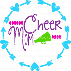 cheer mom svg, cheer svg, svg files, cheer mom, sports svg, sports ...