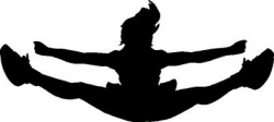 Cheer Toe Touch Clipart