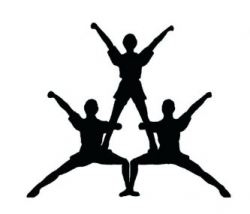 Cheerleader Silhouette Clip Art at GetDrawings.com | Free for ...
