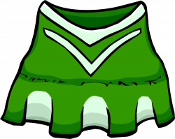 Green Cheerleader Outfit | Club Penguin Wiki | FANDOM powered by Wikia