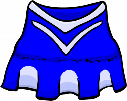 Blue Cheerleader Outfit | Club Penguin Wiki | FANDOM powered by Wikia