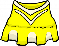 Yellow Cheerleader Outfit | Club Penguin Wiki | FANDOM powered by Wikia