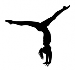 Gymnast Clip Art Silhouette Free at GetDrawings.com | Free for ...