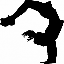 Cheer Stunts Silhouette at GetDrawings.com | Free for personal use ...
