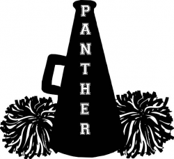 Panther Cheerleader SVG