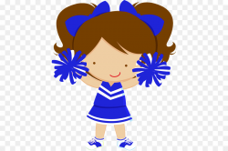 Cheerleading Free content Clip art - Blue Cheerleader Cliparts 491 ...