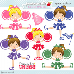 Gimme A CHEER Cute Digital Clipart - Commercial Use OK ...