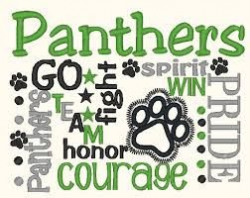 Image result for panthers cheer clipart | Dunlap Middle School ...