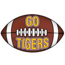 Tiger Football Clip Art | holding a football graphic our products ...