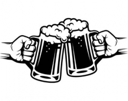 Beer Mug 3 Glass Stein Bar Suds Bar Tavern Pub Bartender