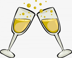 Champagne Toast Clink Png Material, Cheers Free Downloads, Red ...