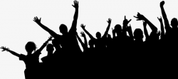 Cheering Crowd, Cheer, Crowd, Crowded PNG Image and Clipart for Free ...