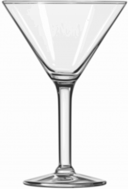 Clipart - Cocktail Glass (Martini)