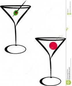 Cartoon Martini Glass Clipart | Blog Line Art Ideas | Pinterest