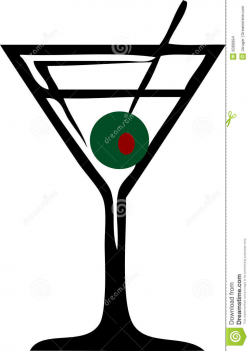 Martini Glass Clipart - cilpart