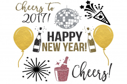 New Years Clipart PNG JPEG SVG ~ Illustrations ~ Creative Market