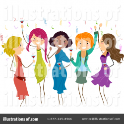 Party Clipart #1064662 - Illustration by BNP Design Studio