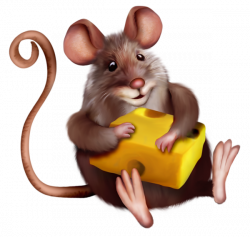 Mouse with Cheese Clipart Cartoon | Gallery Yopriceville - High ...