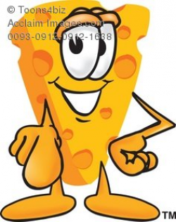 Clipart Cartoon Cheese Pointing at You
