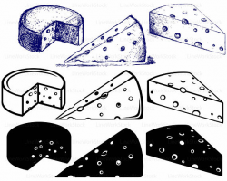 Cheese svg/cheese clipart/cheese svg/cheese silhouette/cheese cricut ...