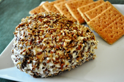 Chocolate Chip Cheese Ball - Kitchy Cooking