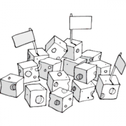 Cheese Cubes clipart, cliparts of Cheese Cubes free download (wmf ...
