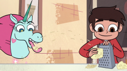 Image - S2E24 Pony Head catching grated cheese on her tongue.png ...