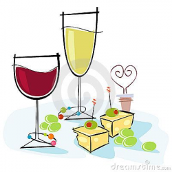 wine-and-cheese-clipart-black-and-white-retro-style-wine-cheese ...