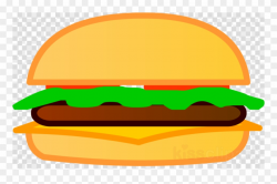 Hamburger Clipart Hamburger Cheeseburger French Fries - Png ...