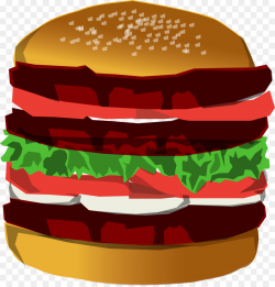 Junk Food Cartoon clipart - Hamburger, Food, Sandwich ...