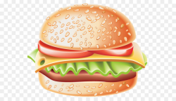 Hamburger Hot dog Fast food French fries Panini - Hamburger PNG ...