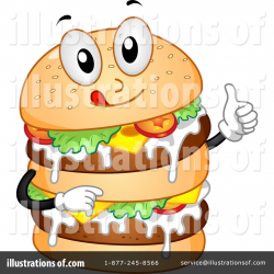 Cheeseburger Clipart #1104227 - Illustration by BNP Design Studio