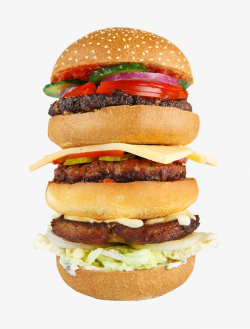 Hamburger, Gourmet Burgers, Multilayer Hamburg, Super Burger PNG ...