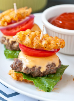 Waffle Fry Slider Burgers | Neighborfood
