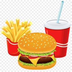 Fast food Junk food Hamburger Breakfast French fries - burguer png ...
