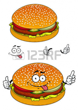 Burger clipart burger chip - Pencil and in color burger clipart ...