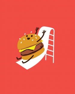 Slider (it's a mini-burger sliding down a slide!) | Sliders ...