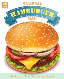 13 best National Hamburger Day, May 28 images on Pinterest | Burgers ...