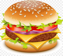McDonald's Hamburger Cheeseburger French fries Clip art - bun png ...