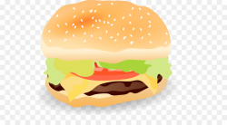 Hamburger Hot dog Cheeseburger Fast food French fries - Burgers ...