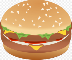 Hamburger Cheeseburger Fast food Slider Clip art - Burger png ...