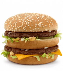 McDonald's Big Mac transparent PNG - StickPNG