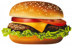 Hamburger PNG Vector Clipart | Clipart | Pinterest | Vector clipart ...