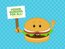 Get a Veggie Burger! | Save Animals | PETA Kids