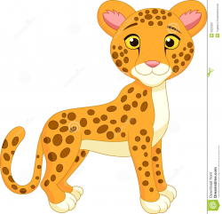 Cheetah Cartoon Clipart