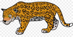 Jaguar X-Type Cheetah Leopard Clip art - Yellow leopard png download ...